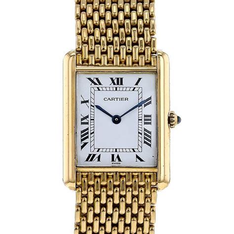 d occasion cartier tank montre